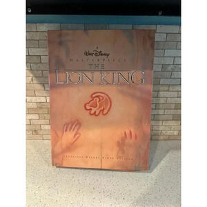 Lion King Masterpiece‎ Exclusive Deluxe Video VHS Edition Complete